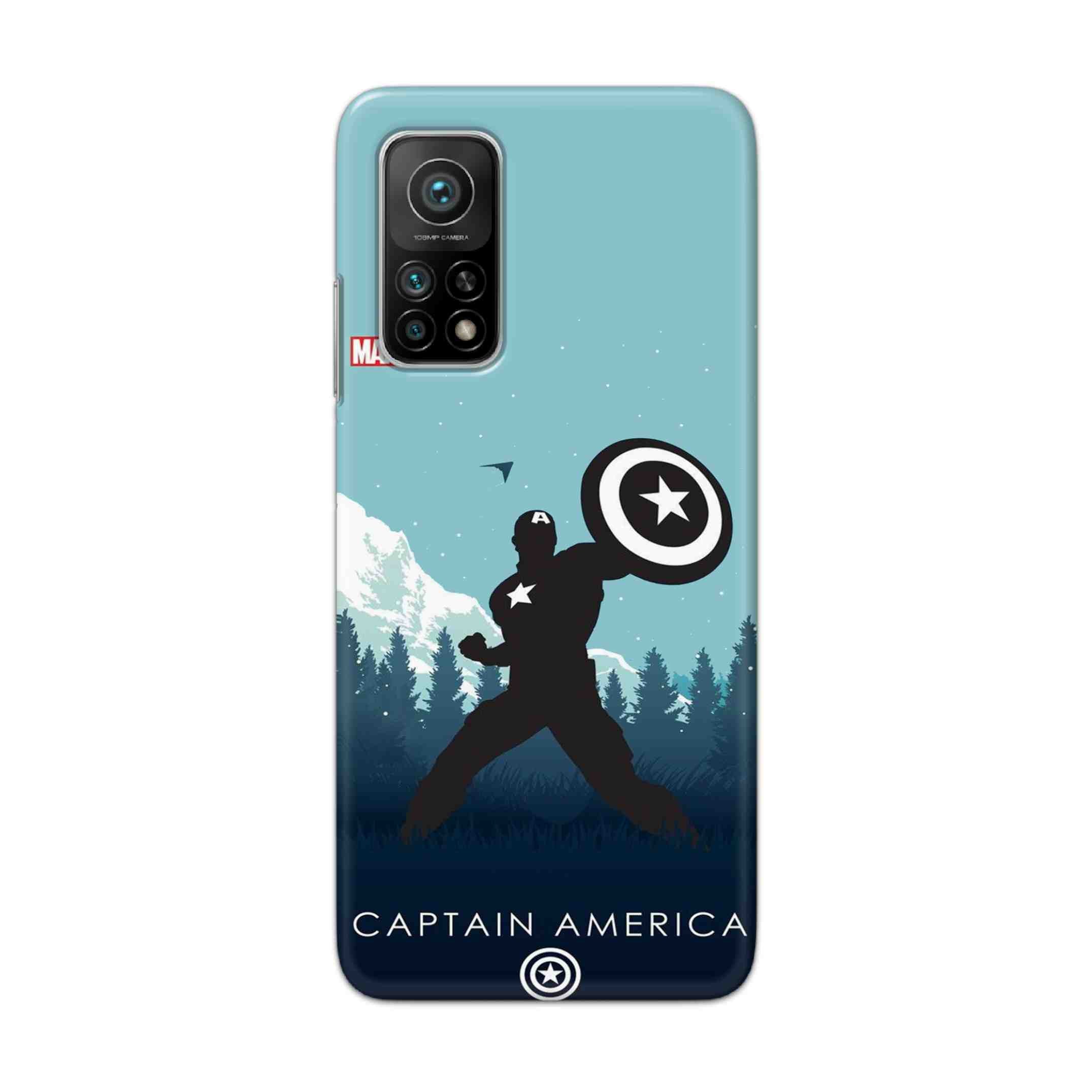 Buy Captain America Hard Back Mobile Phone Case Cover For Xiaomi Mi 10T 5G Online
