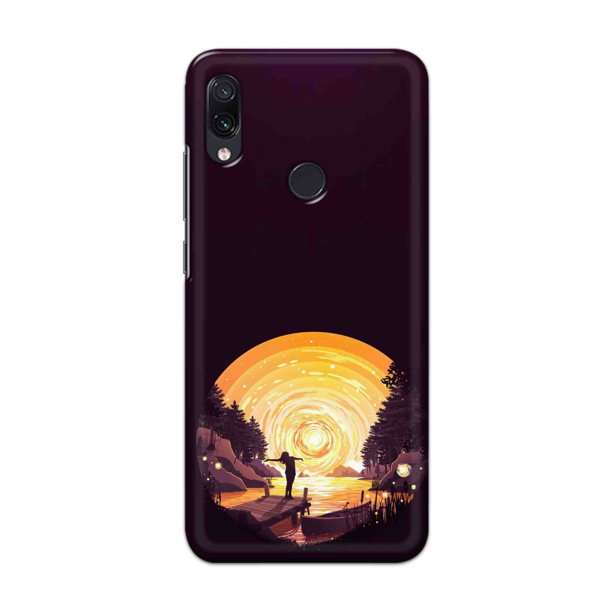 Buy Night Sunrise Hard Back Mobile Phone Case Cover For Xiaomi Redmi 7 Online