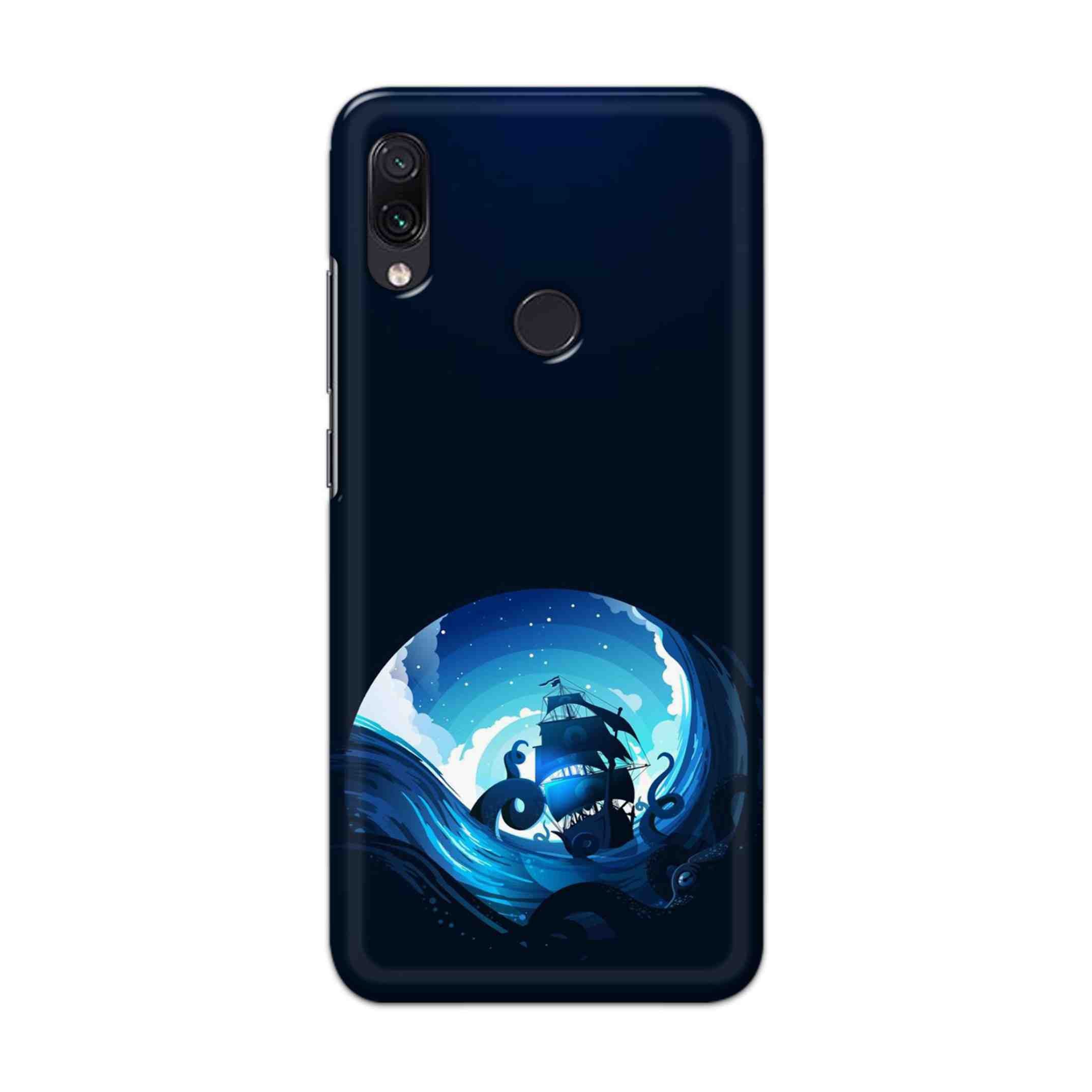 Buy Blue Sea Ship Hard Back Mobile Phone Case Cover For Xiaomi Redmi 7 Online