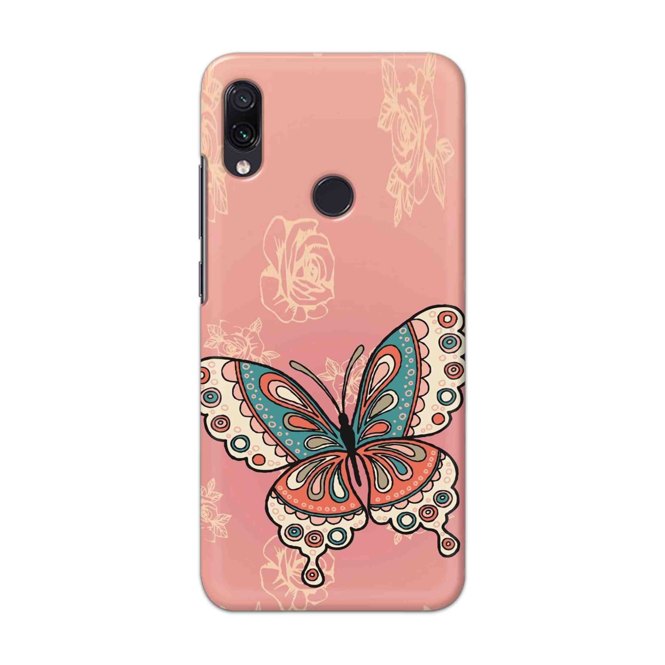Buy Butterfly Hard Back Mobile Phone Case Cover For Xiaomi Redmi 7 Online
