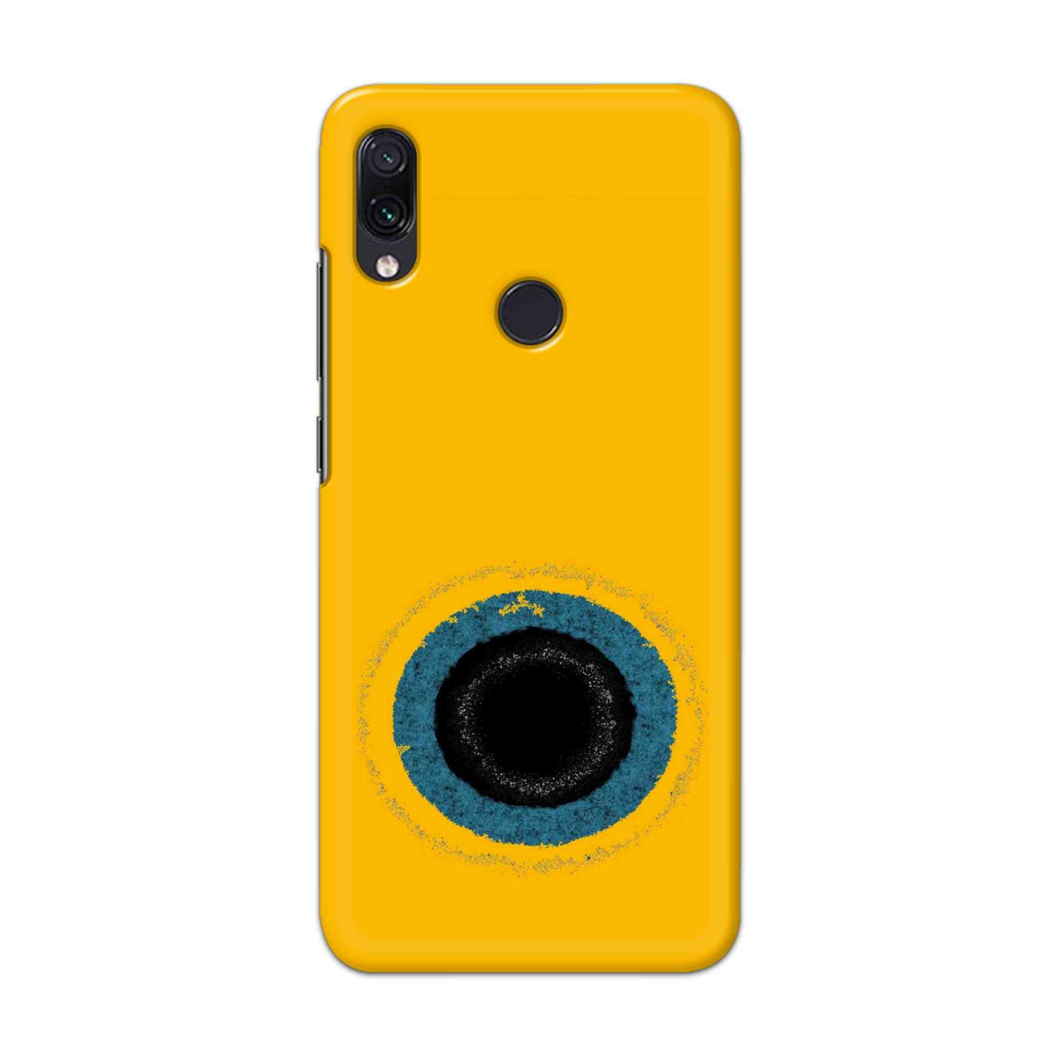 Buy Dark Hole With Yellow Background Hard Back Mobile Phone Case Cover For Xiaomi Redmi 7 Online