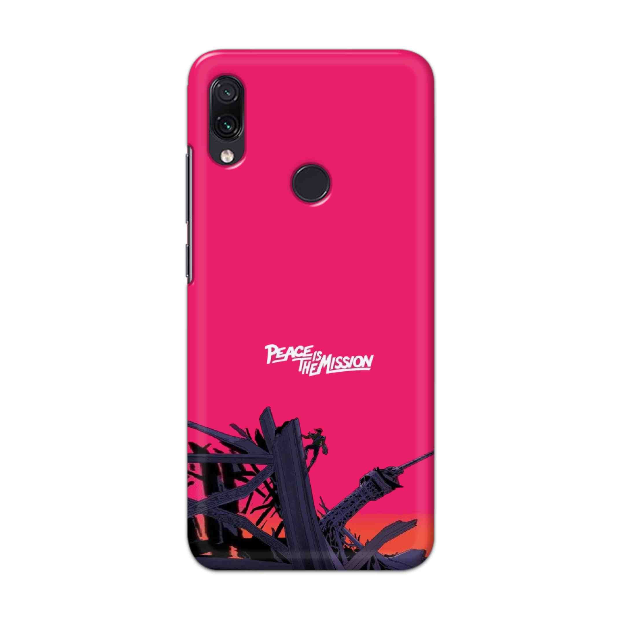 Buy Peace Is The Mission Hard Back Mobile Phone Case Cover For Xiaomi Redmi 7 Online