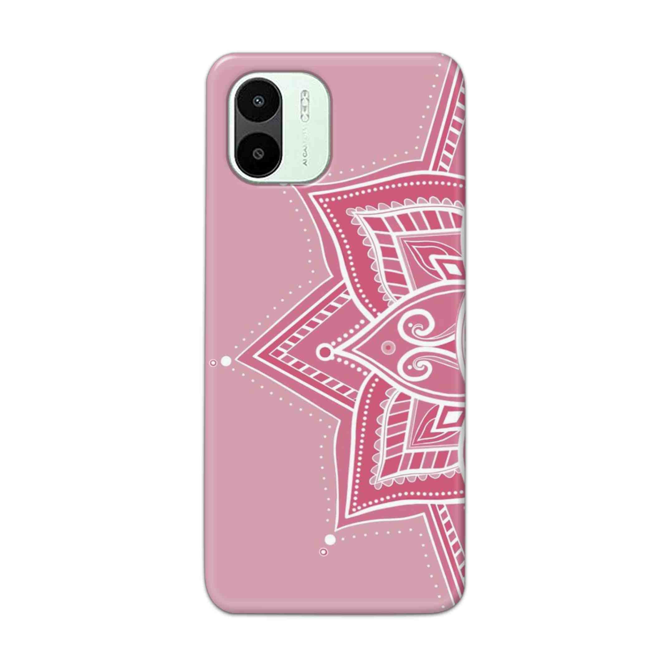 Buy Pink Rangoli Hard Back Mobile Phone Case Cover For Xiaomi Redmi A1 5G Online