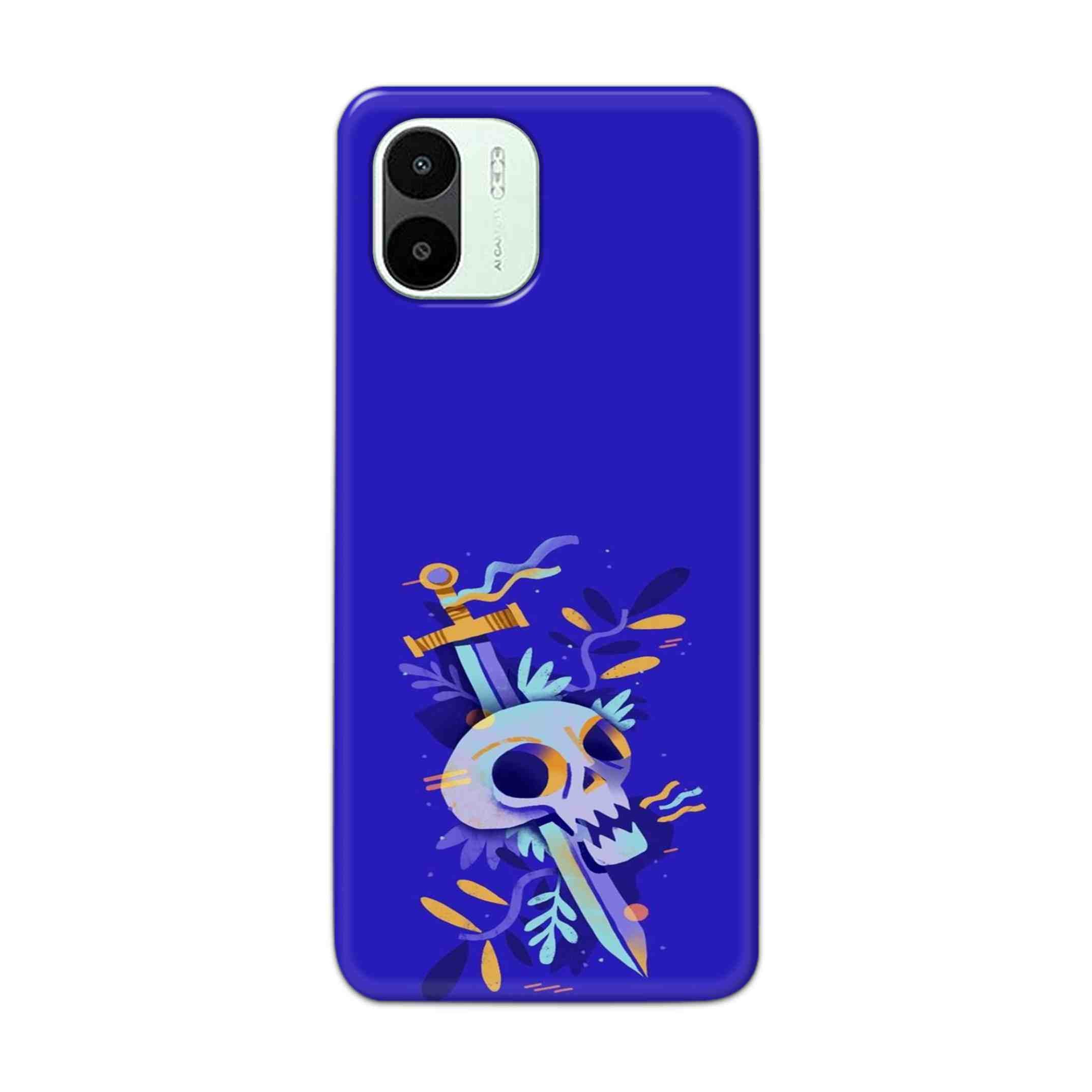 Buy Blue Skull Hard Back Mobile Phone Case Cover For Xiaomi Redmi A1 5G Online