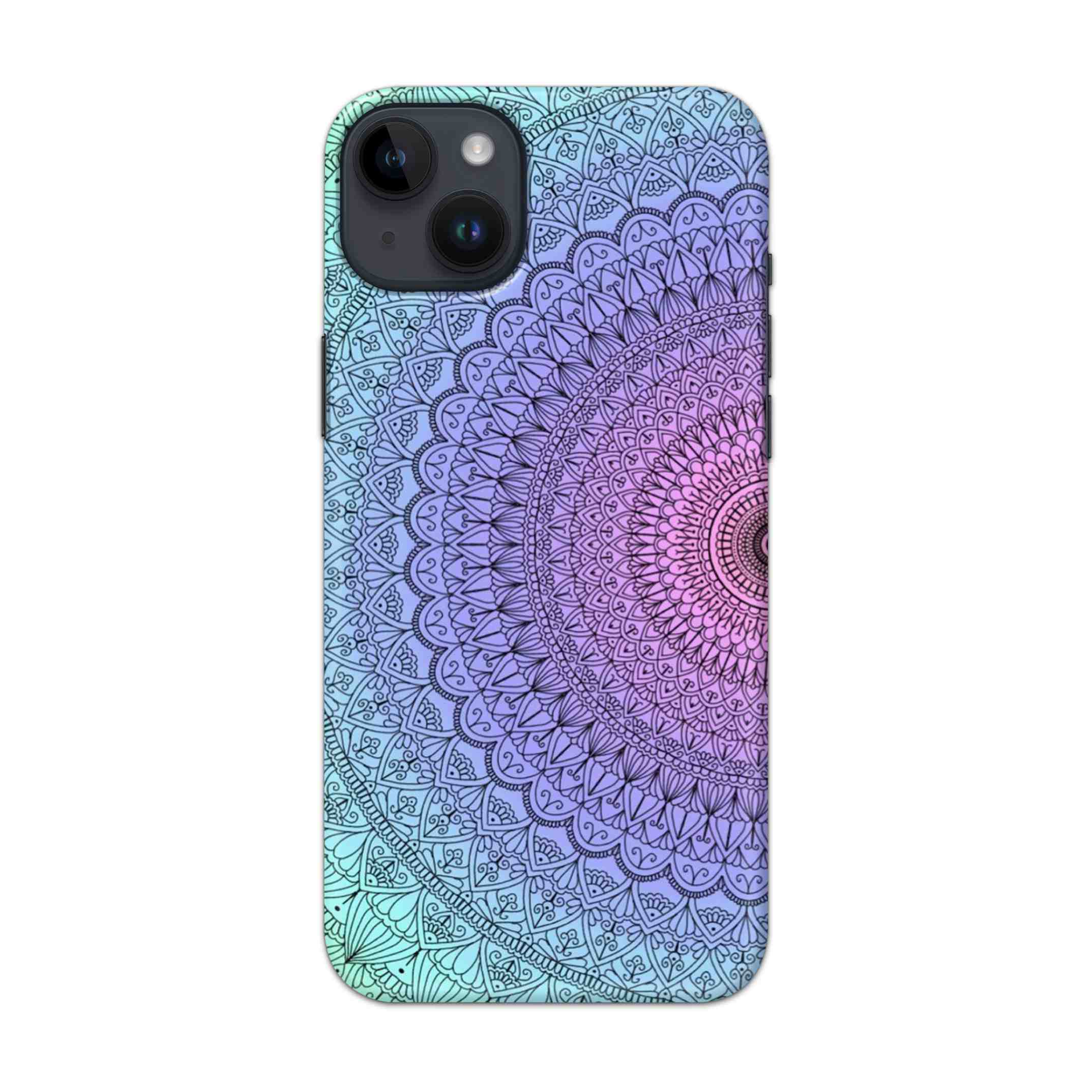 Buy Colourful Mandala Hard Back Mobile Phone Case/Cover For iPhone 14 Plus Online