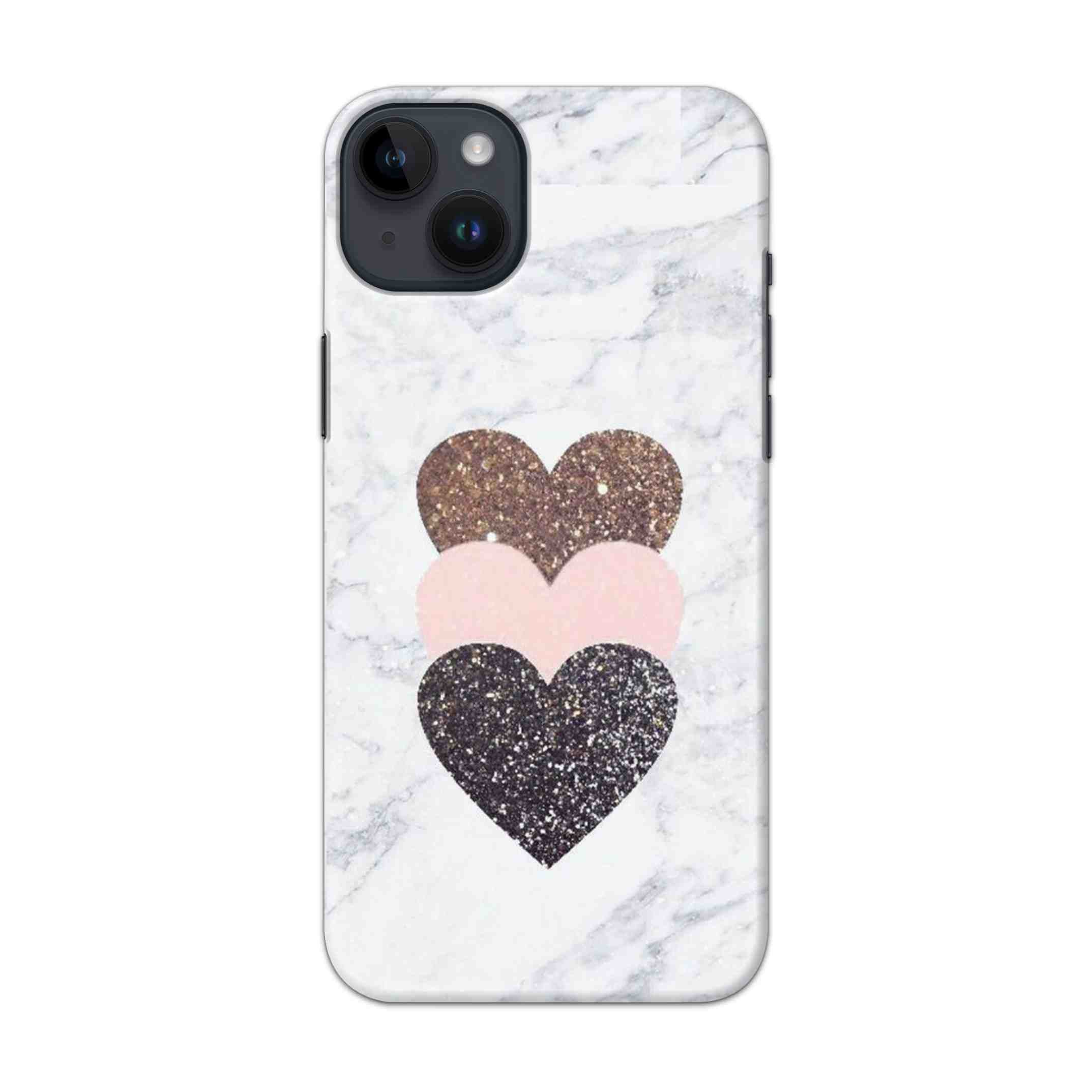 Buy Marble Texture Hard Back Mobile Phone Case Cover For iPhone 14 Plus Online