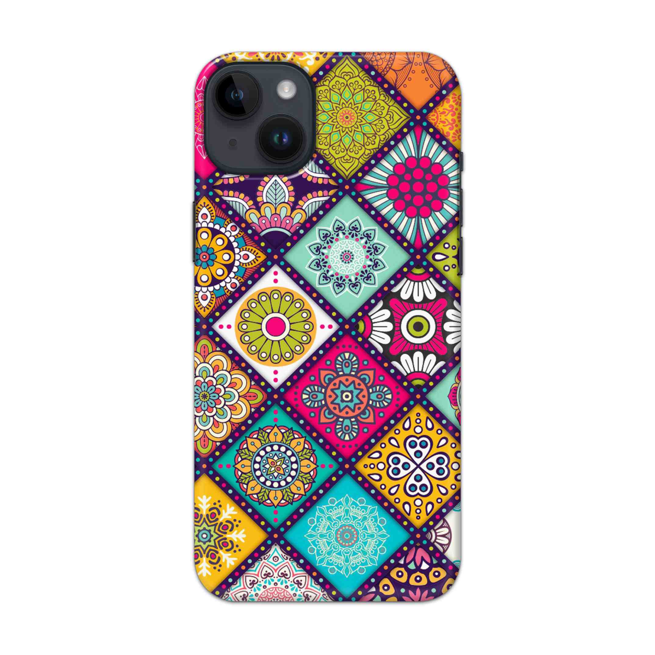 Buy Mandala Texture Hard Back Mobile Phone Case Cover For iPhone 14 Plus Online