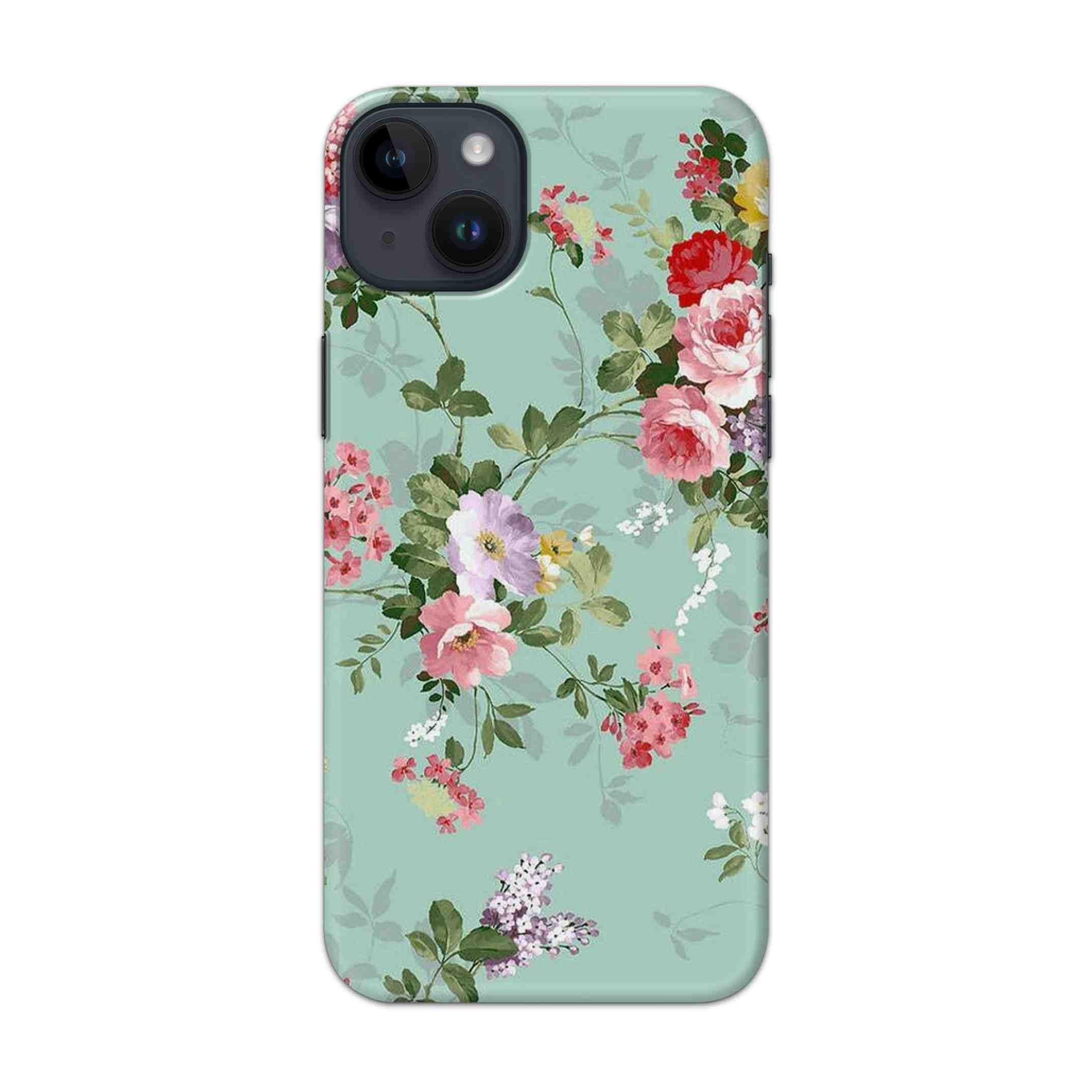 Buy Colourful Flower Hard Back Mobile Phone Case Cover For iPhone 14 Plus Online