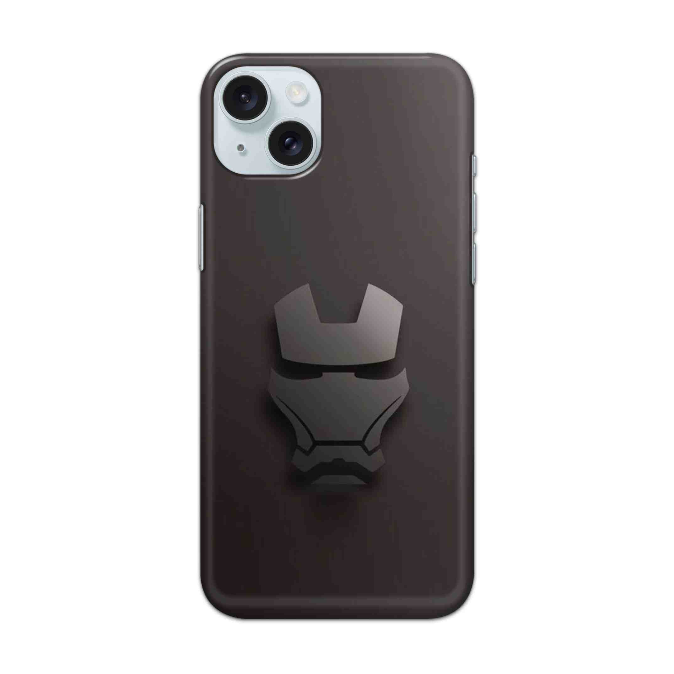 Buy Iron Man Logo Hard Back Mobile Phone Case/Cover For iPhone 15 Plus Online