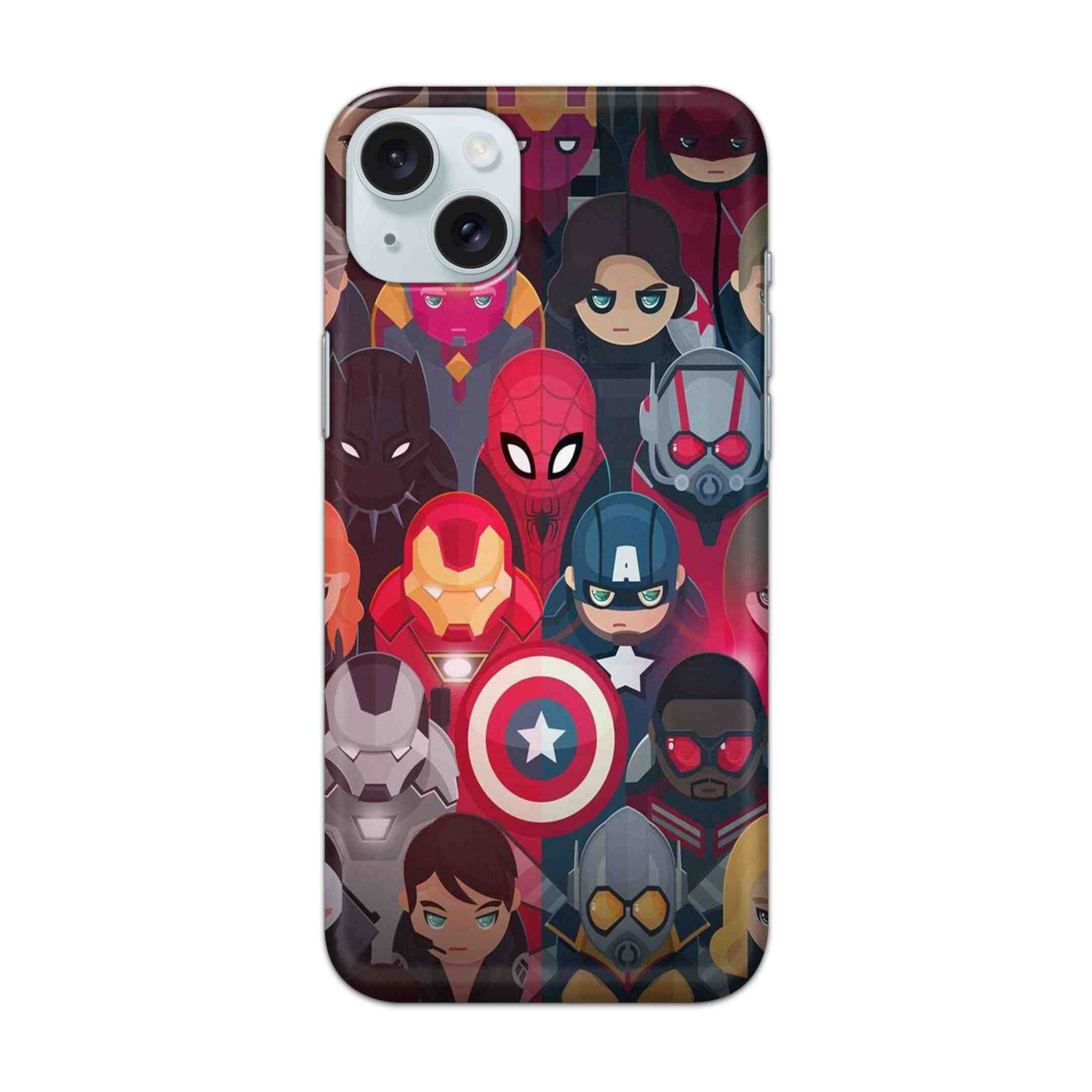 Buy Marvel Mix Hard Back Mobile Phone Case Cover For Apple iPhone 15 Plus Online