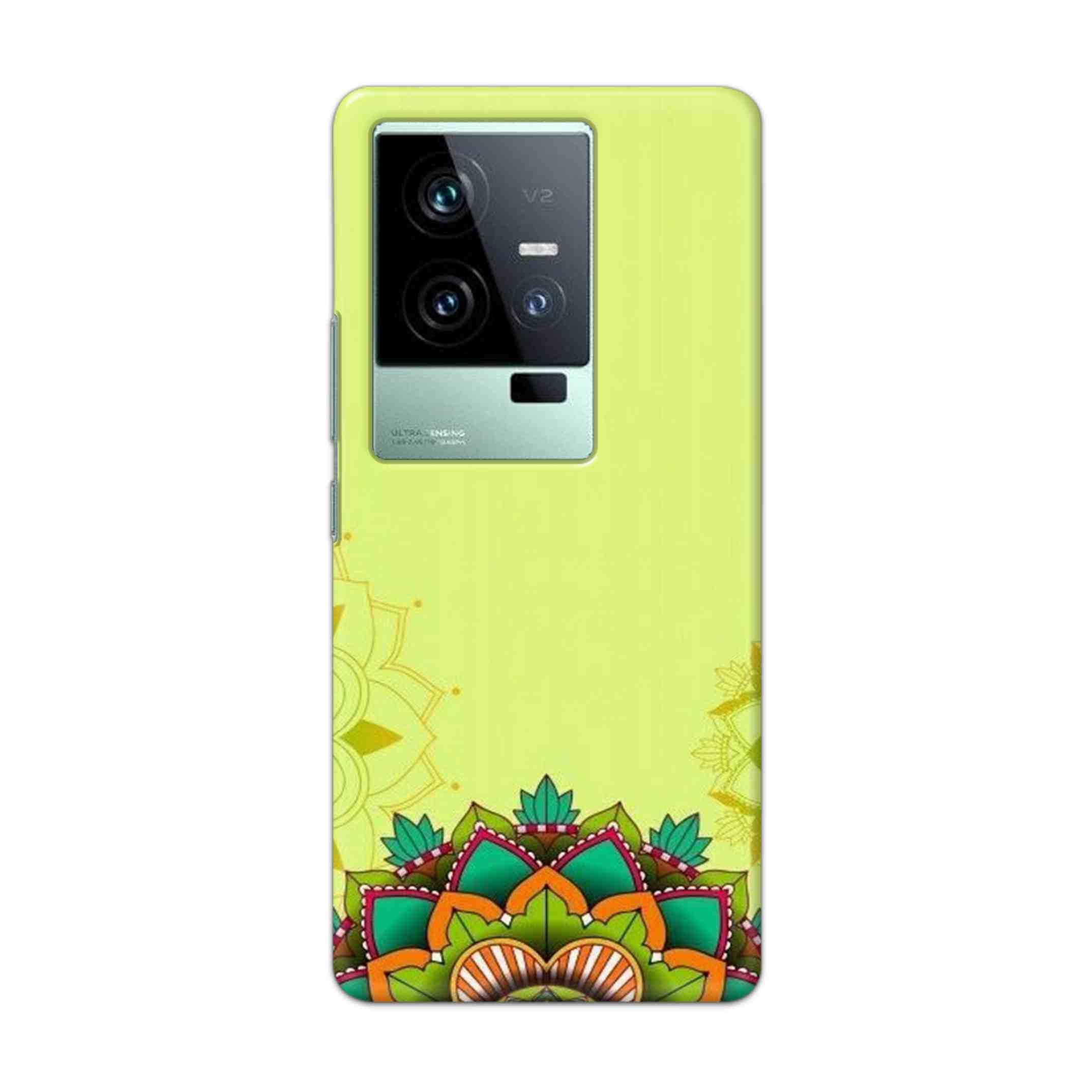 Buy Flower Mandala Hard Back Mobile Phone Case Cover For iQOO 11 5G Online