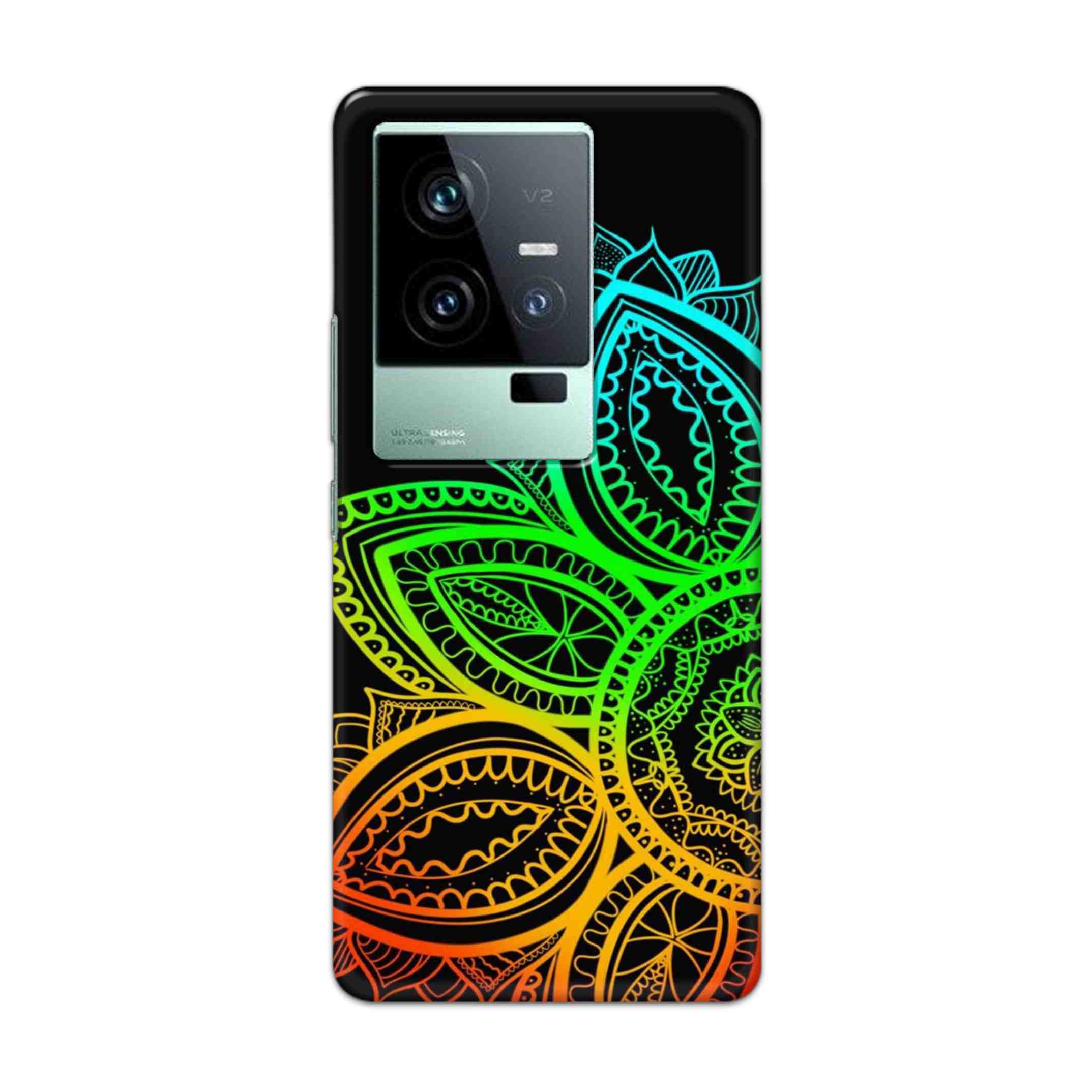 Buy Neon Mandala Hard Back Mobile Phone Case Cover For iQOO 11 5G Online