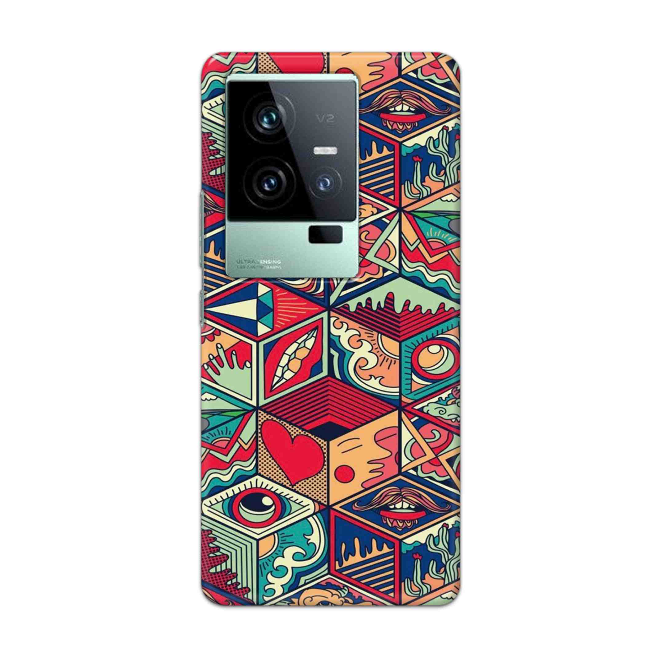 Buy Face Mandala Hard Back Mobile Phone Case Cover For iQOO 11 5G Online