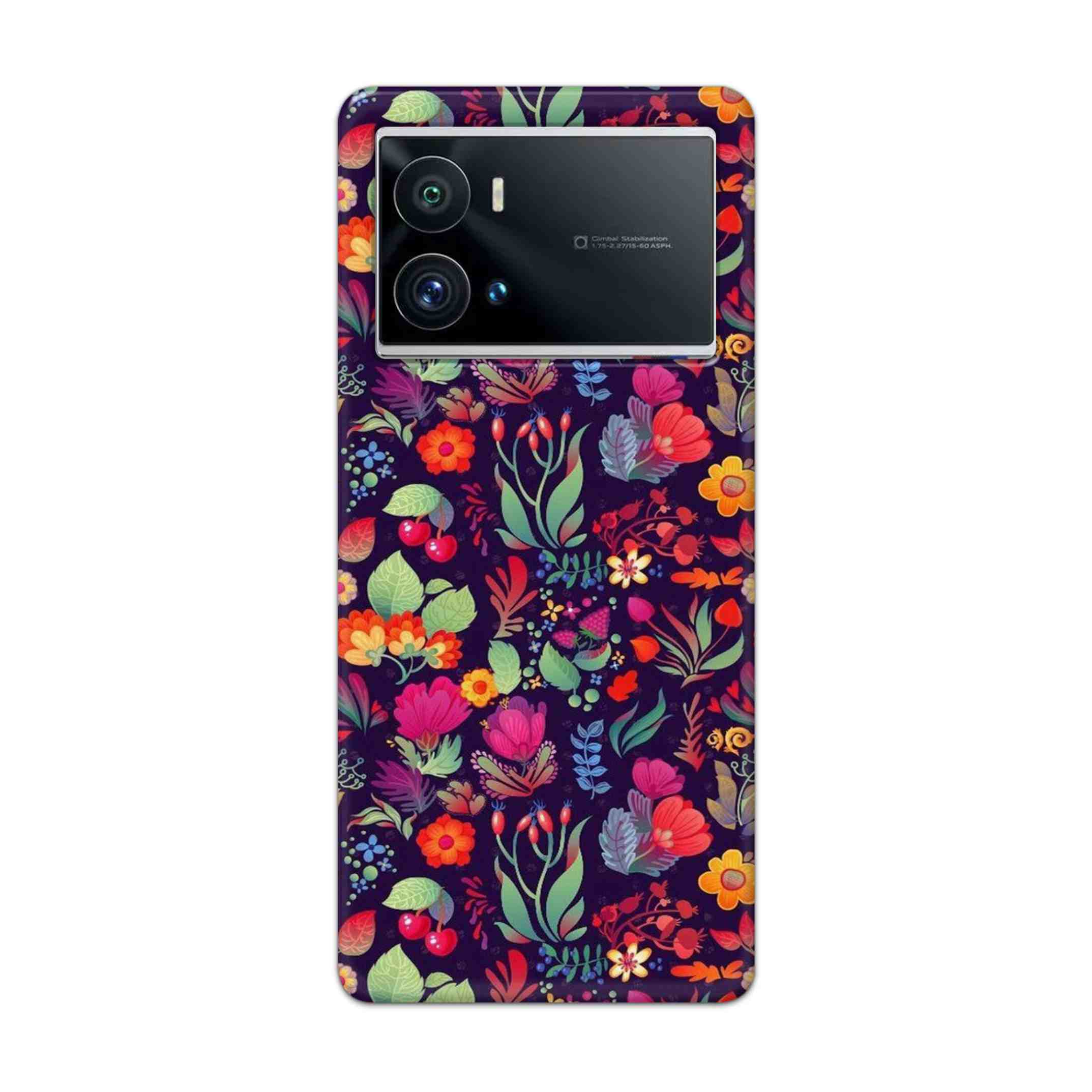 Buy Fruits Flower Hard Back Mobile Phone Case Cover For iQOO 9 Pro 5G Online