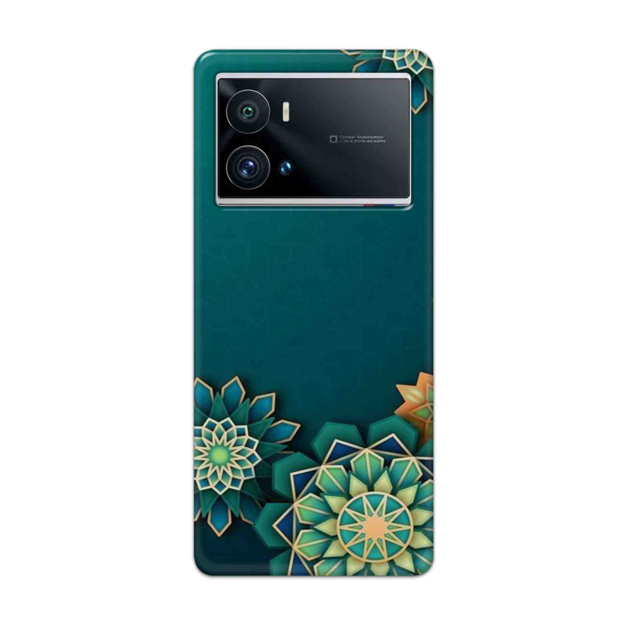 Buy Green Flower Hard Back Mobile Phone Case Cover For iQOO 9 Pro 5G Online