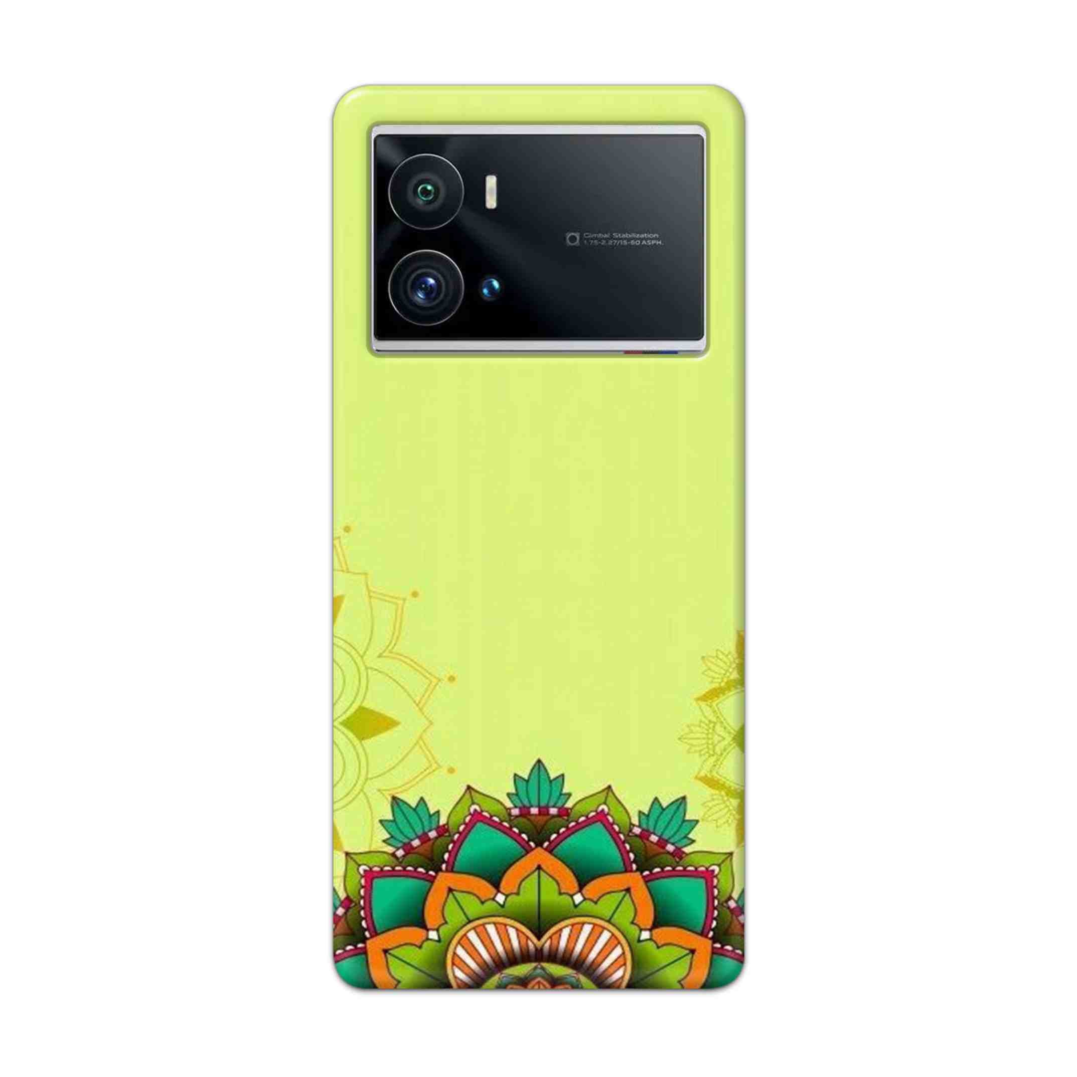 Buy Flower Mandala Hard Back Mobile Phone Case Cover For iQOO 9 Pro 5G Online
