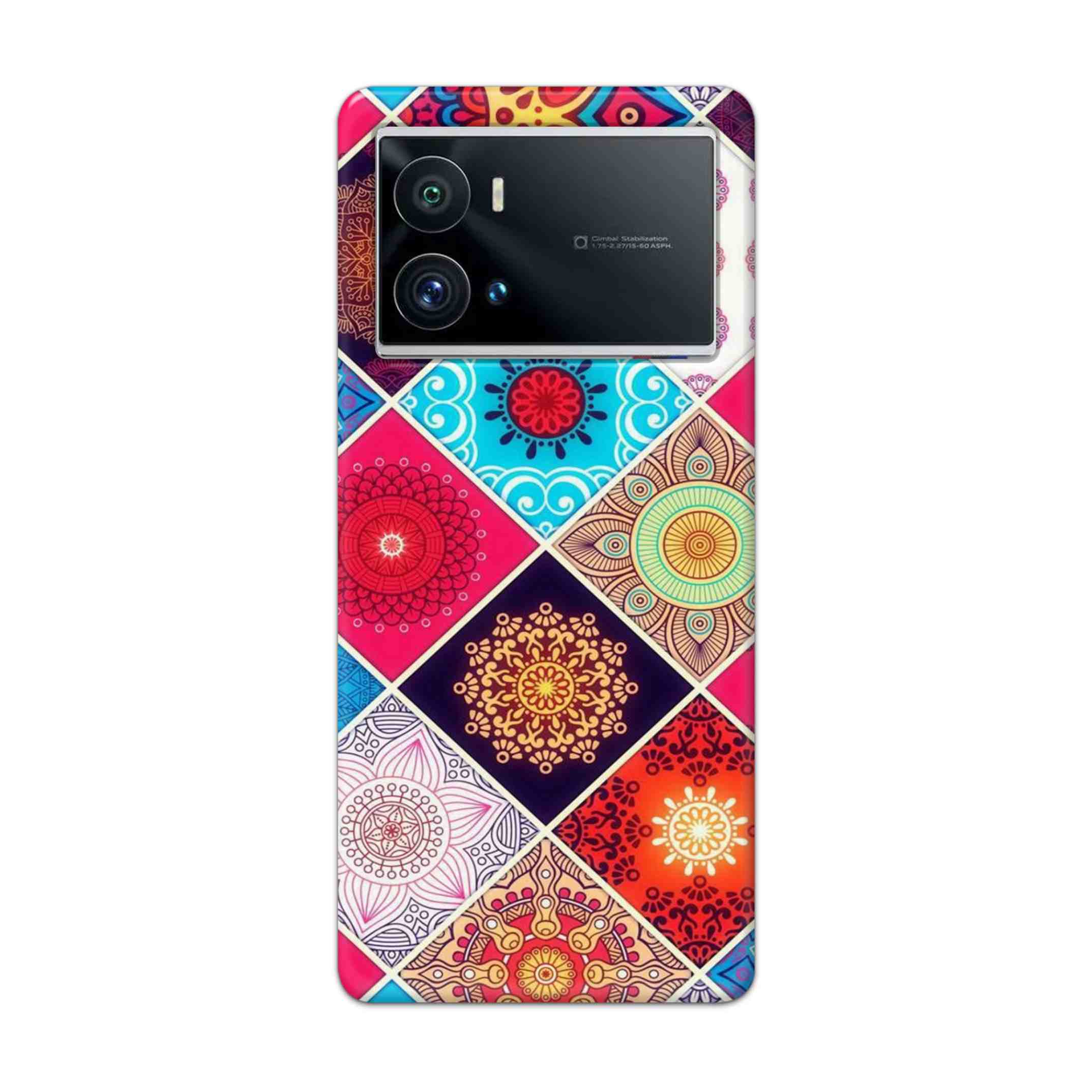 Buy Rainbow Mandala Hard Back Mobile Phone Case Cover For iQOO 9 Pro 5G Online