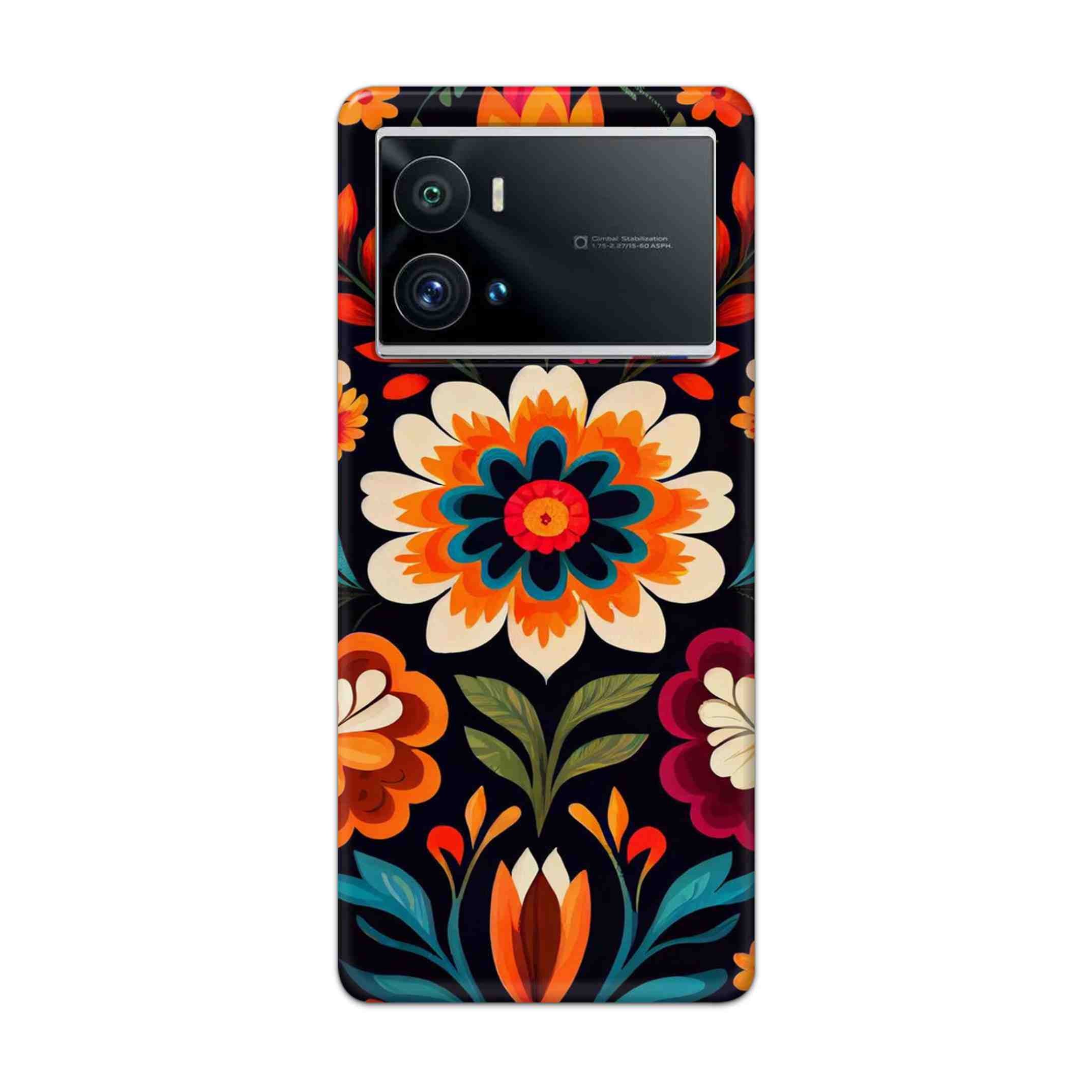 Buy Flower Hard Back Mobile Phone Case Cover For iQOO 9 Pro 5G Online