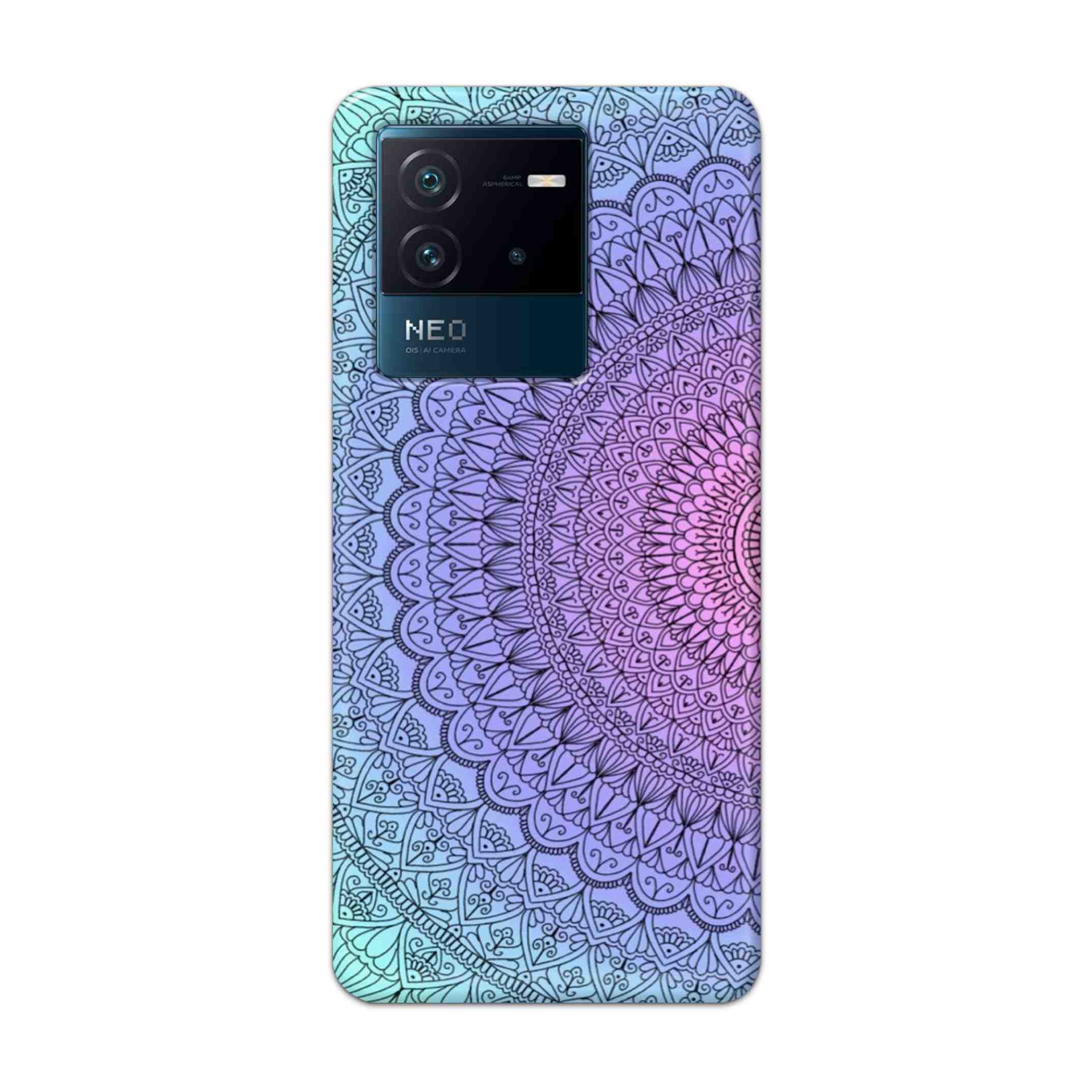 Buy Colourful Mandala Hard Back Mobile Phone Case Cover For iQOO Neo 6 5G Online