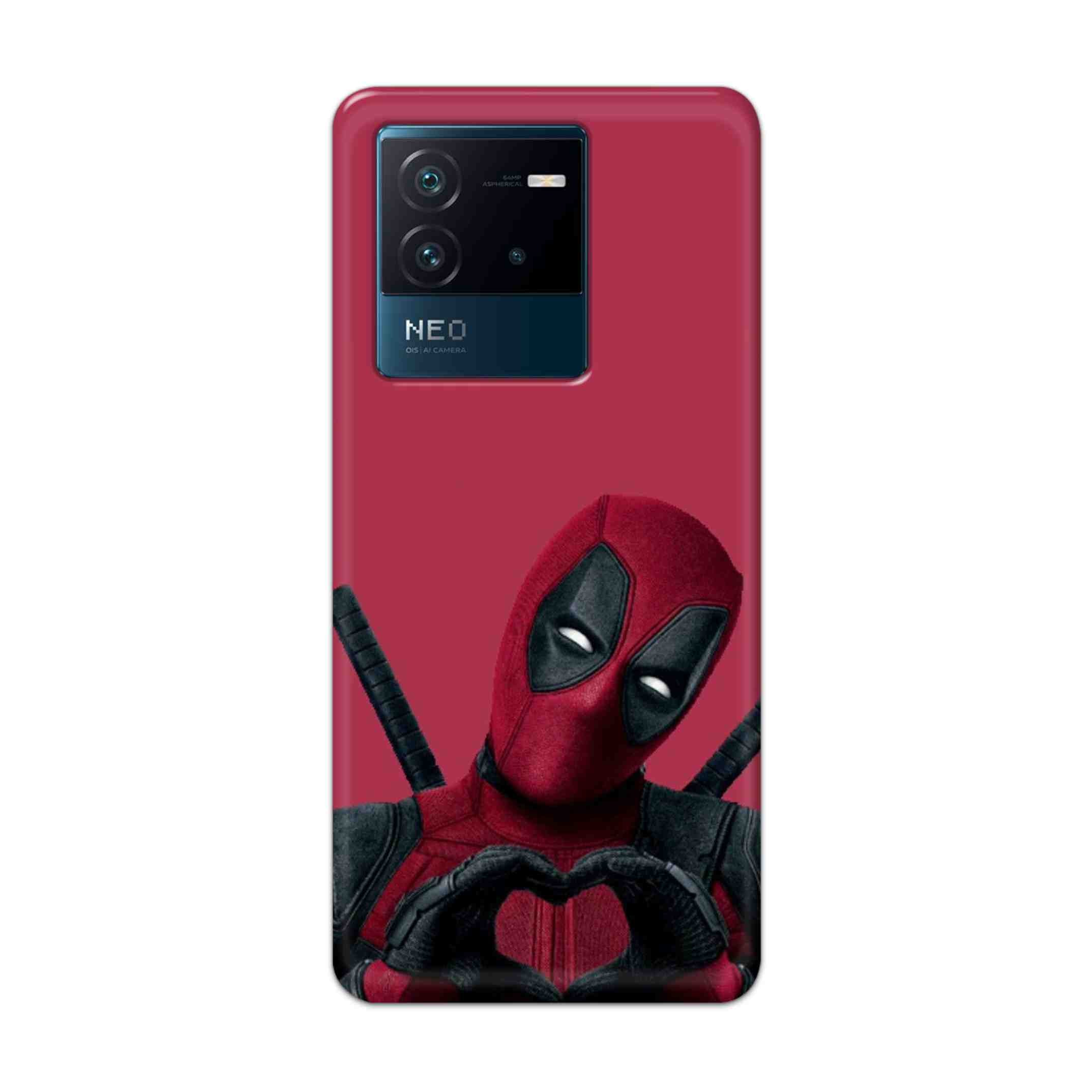 Buy Deadpool Heart Hard Back Mobile Phone Case Cover For iQOO Neo 6 5G Online