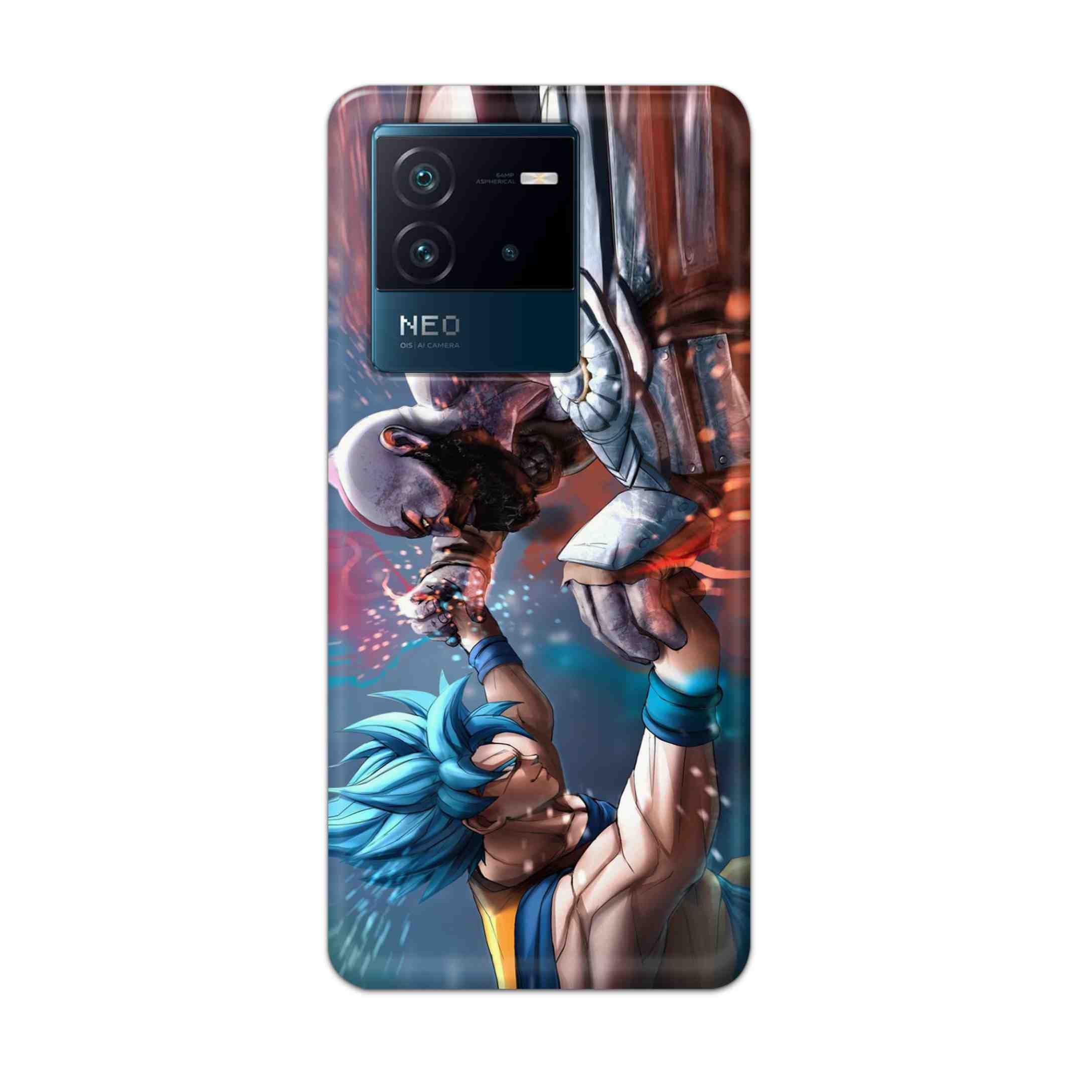 Buy Goku Vs Kratos Hard Back Mobile Phone Case Cover For iQOO Neo 6 5G Online