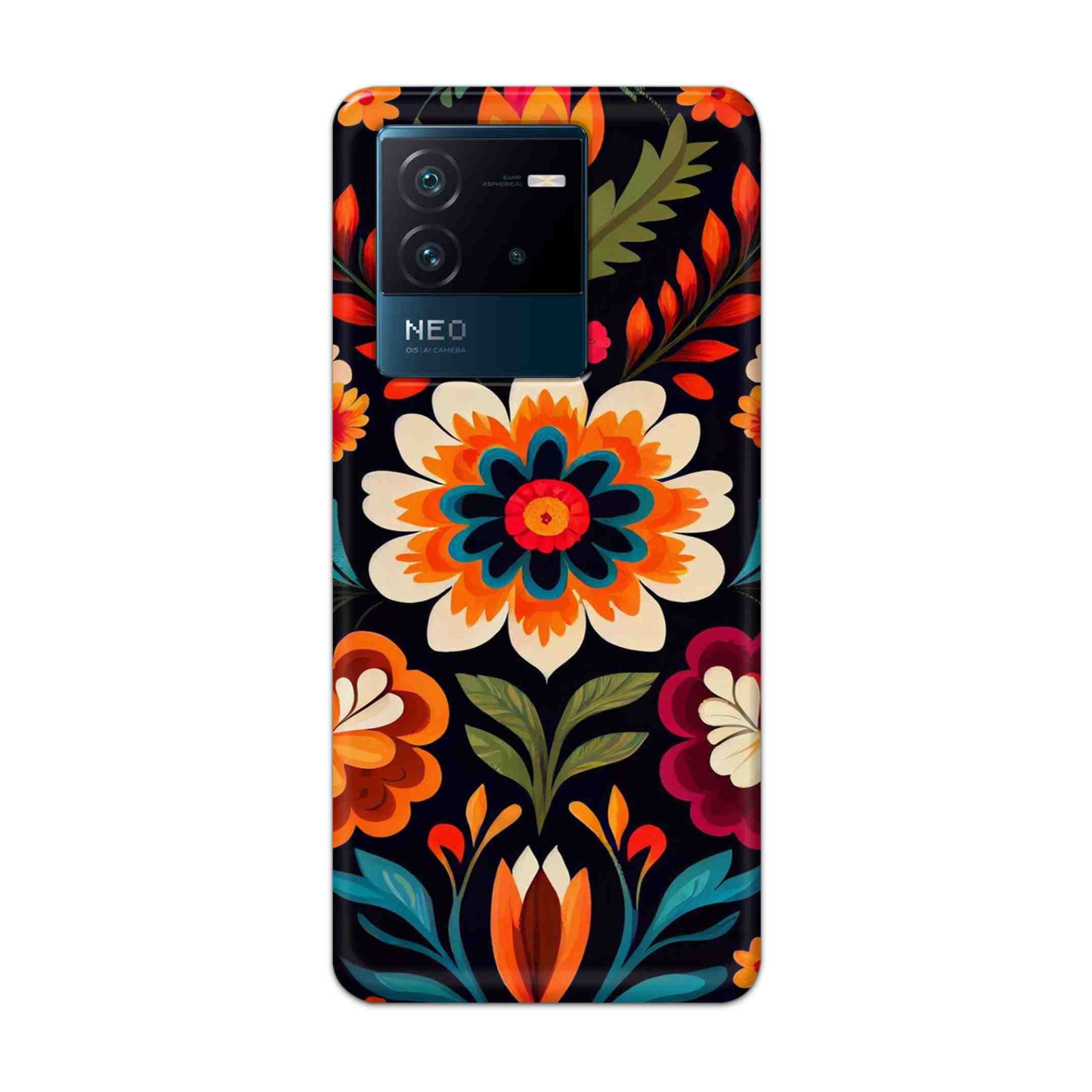 Buy Flower Hard Back Mobile Phone Case Cover For iQOO Neo 6 5G Online