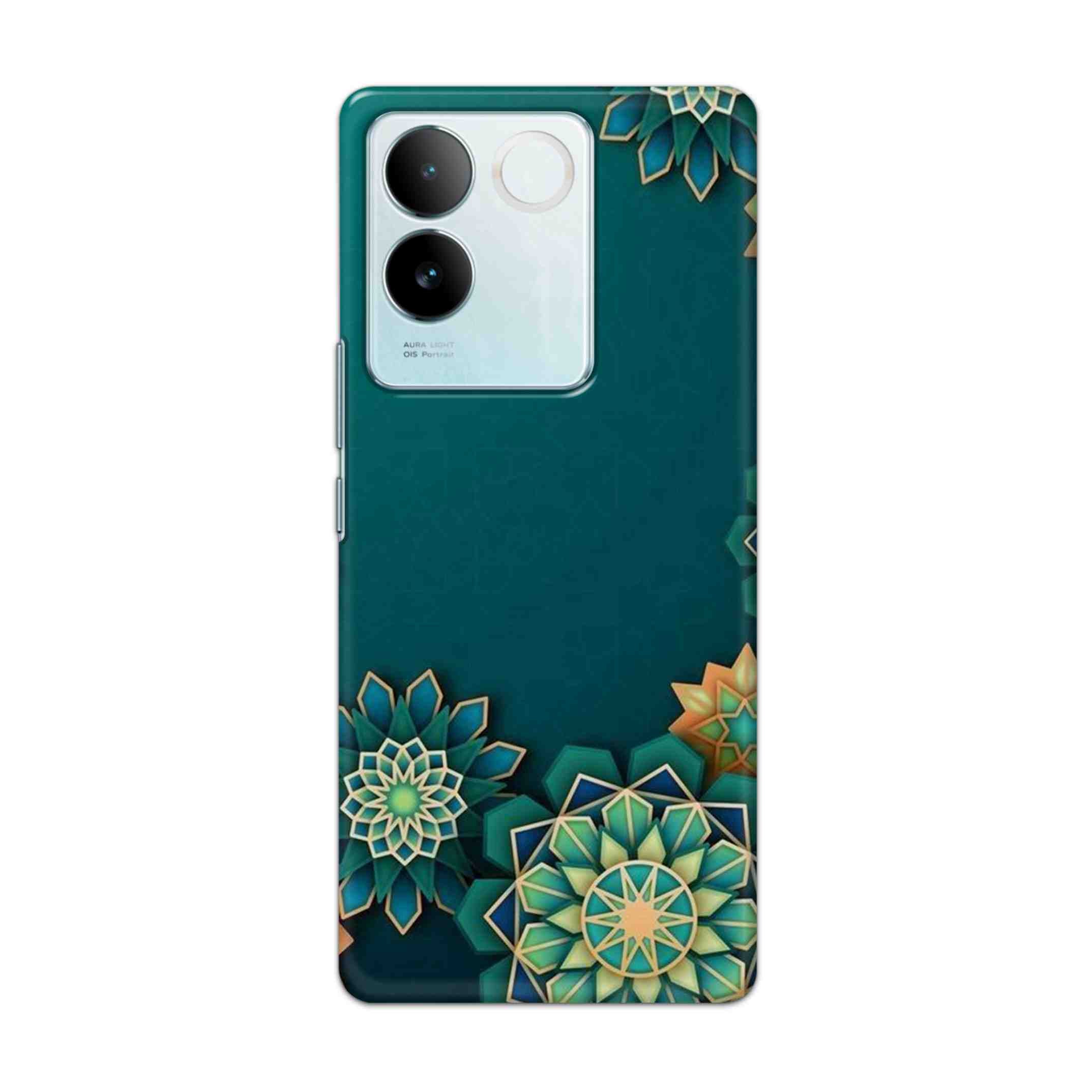 Buy Green Flower Hard Back Mobile Phone Case/Cover For iQOO Z7 Pro (5G) Online