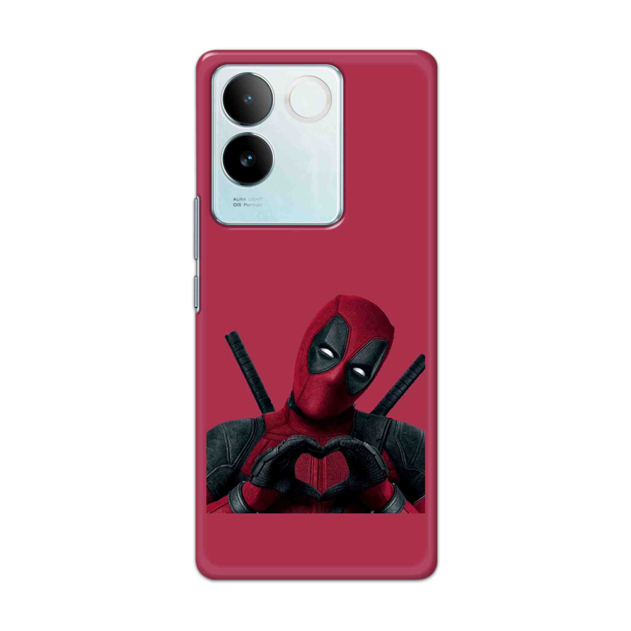 Buy Deadpool Heart Hard Back Mobile Phone Case/Cover For iQOO Z7 Pro (5G) Online