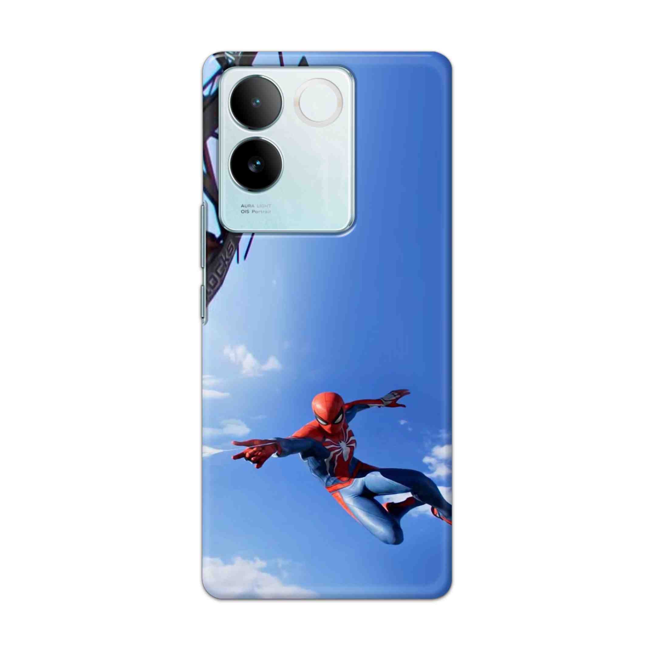 Buy Marvel Studio Spiderman Hard Back Mobile Phone Case/Cover For iQOO Z7 Pro (5G) Online