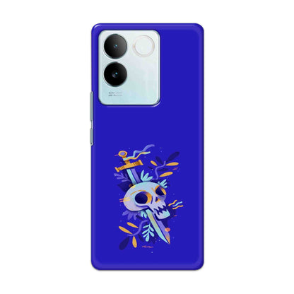 Buy Blue Skull Hard Back Mobile Phone Case/Cover For iQOO Z7 Pro (5G) Online