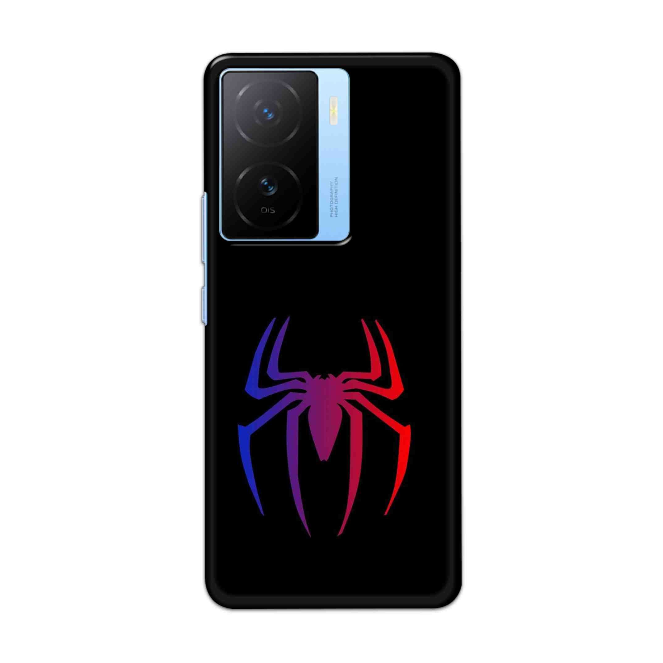 Buy Neon Spiderman Logo Hard Back Mobile Phone Case/Cover For iQOO Z7s Online