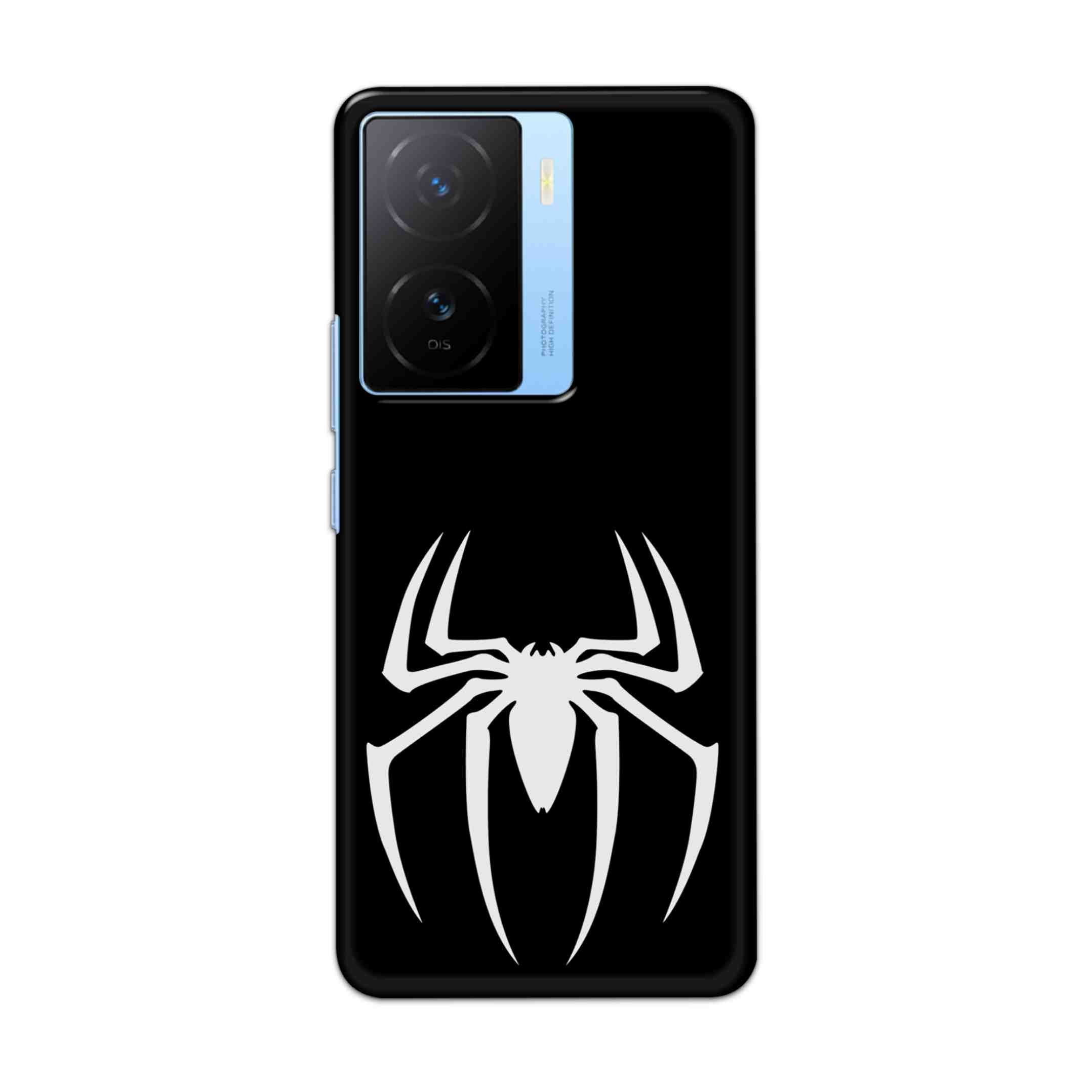 Buy Black Spiderman Logo Hard Back Mobile Phone Case/Cover For iQOO Z7s Online