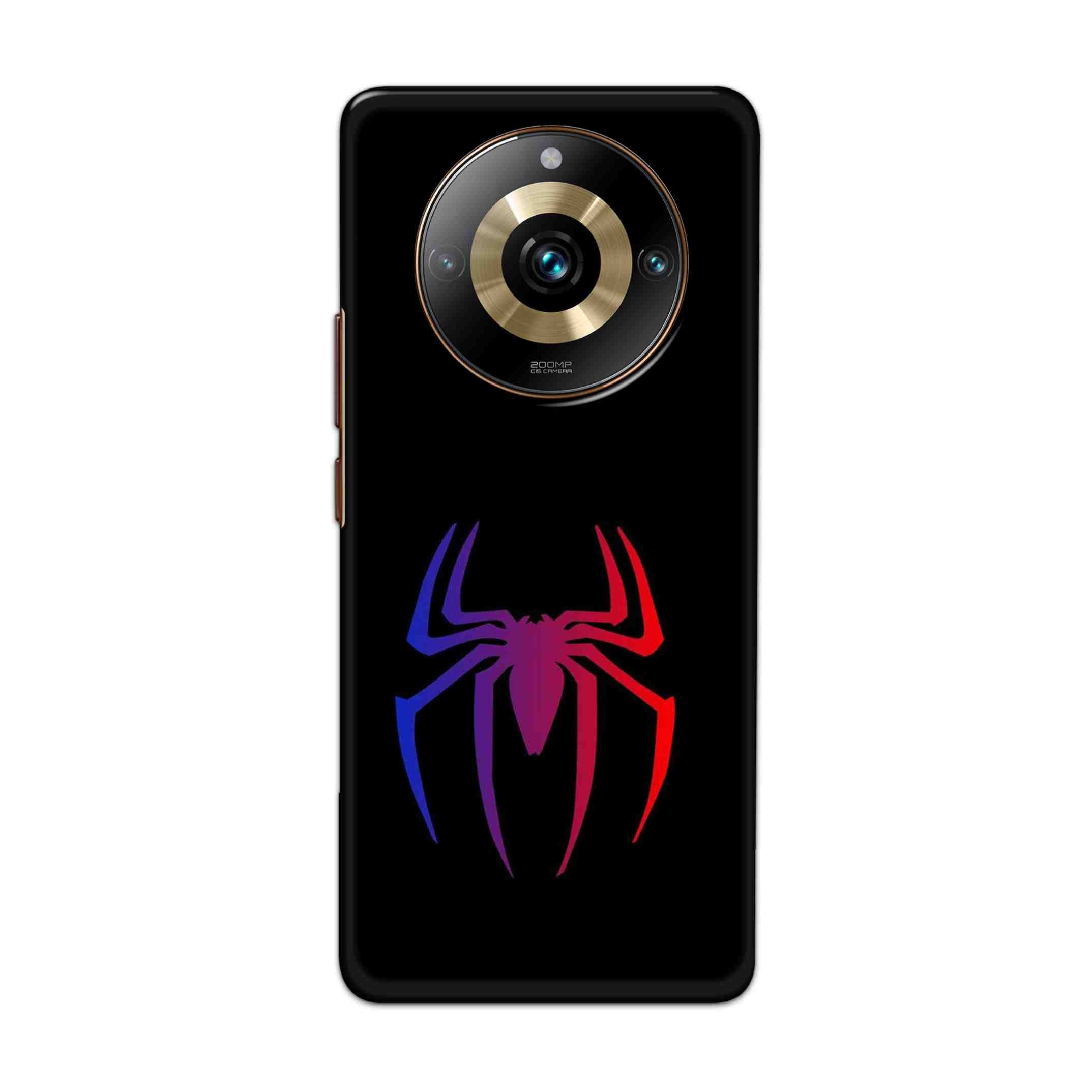 Buy Neon Spiderman Logo Hard Back Mobile Phone Case/Cover For Realme 11 Pro Plus (5G) Online