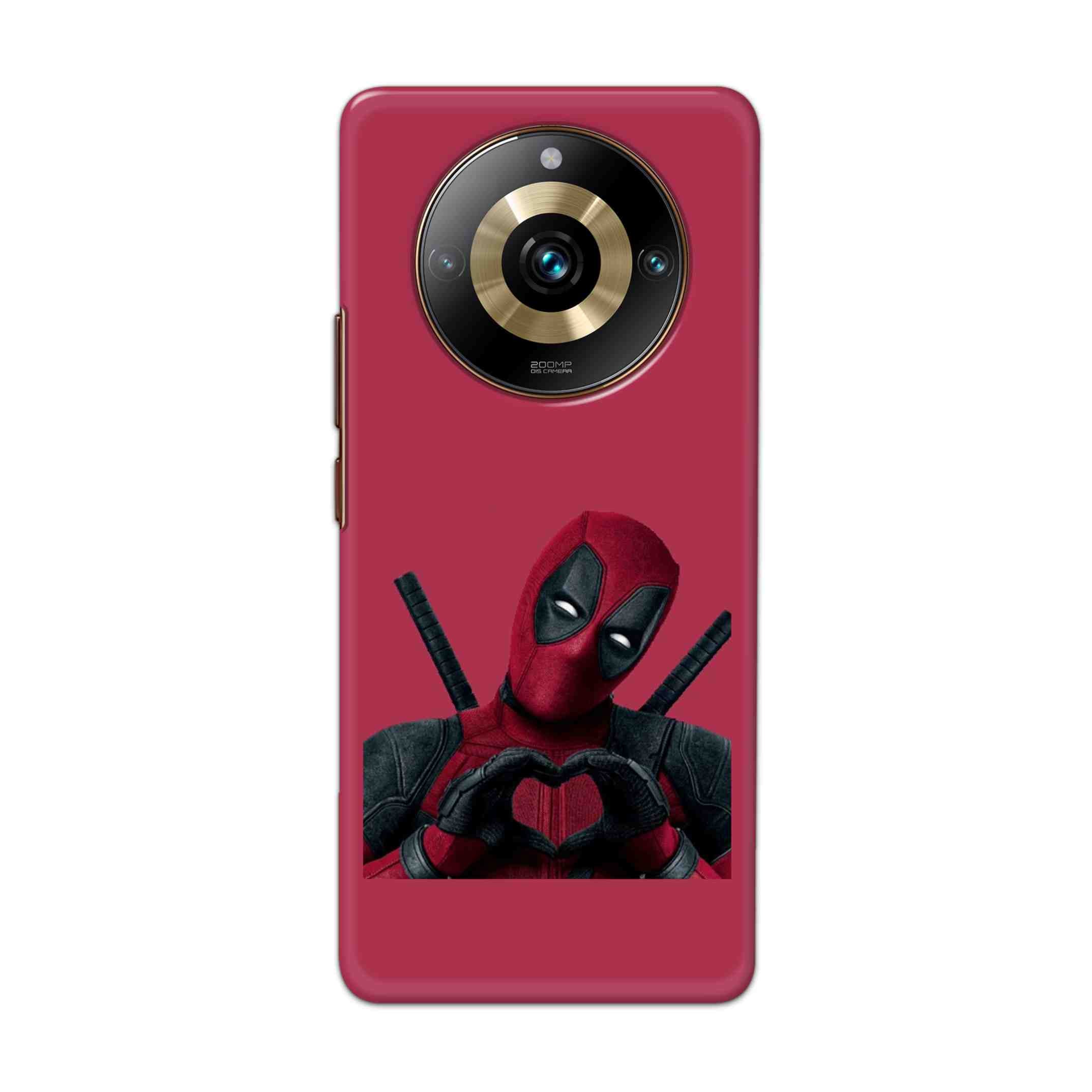 Buy Deadpool Heart Hard Back Mobile Phone Case/Cover For Realme 11 Pro Plus (5G) Online