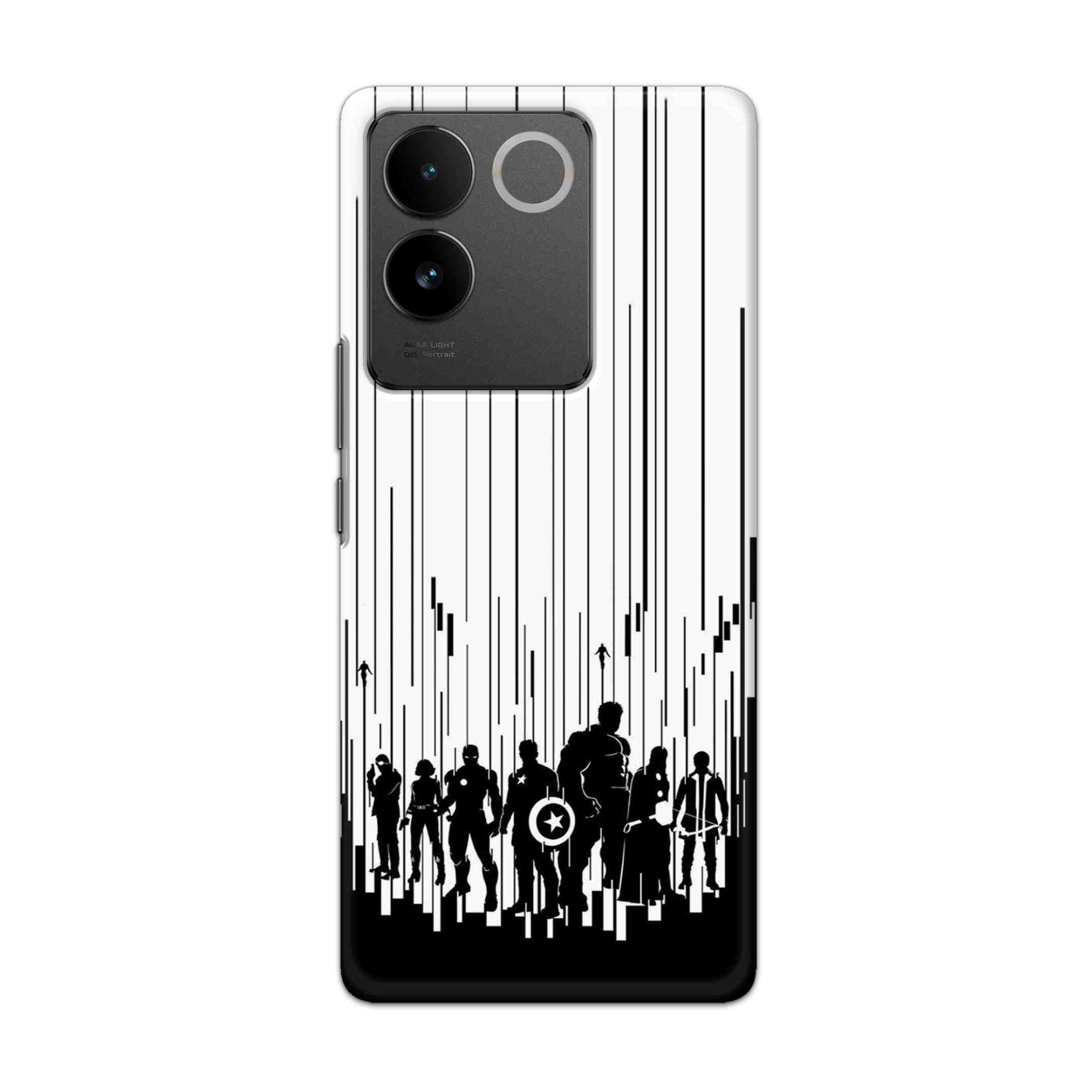 Buy Black And White Avanegers Hard Back Mobile Phone Case/Cover For vivo T2 Pro 5G Online
