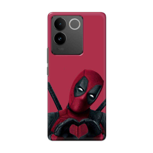 Buy Deadpool Heart Hard Back Mobile Phone Case/Cover For vivo T2 Pro 5G Online