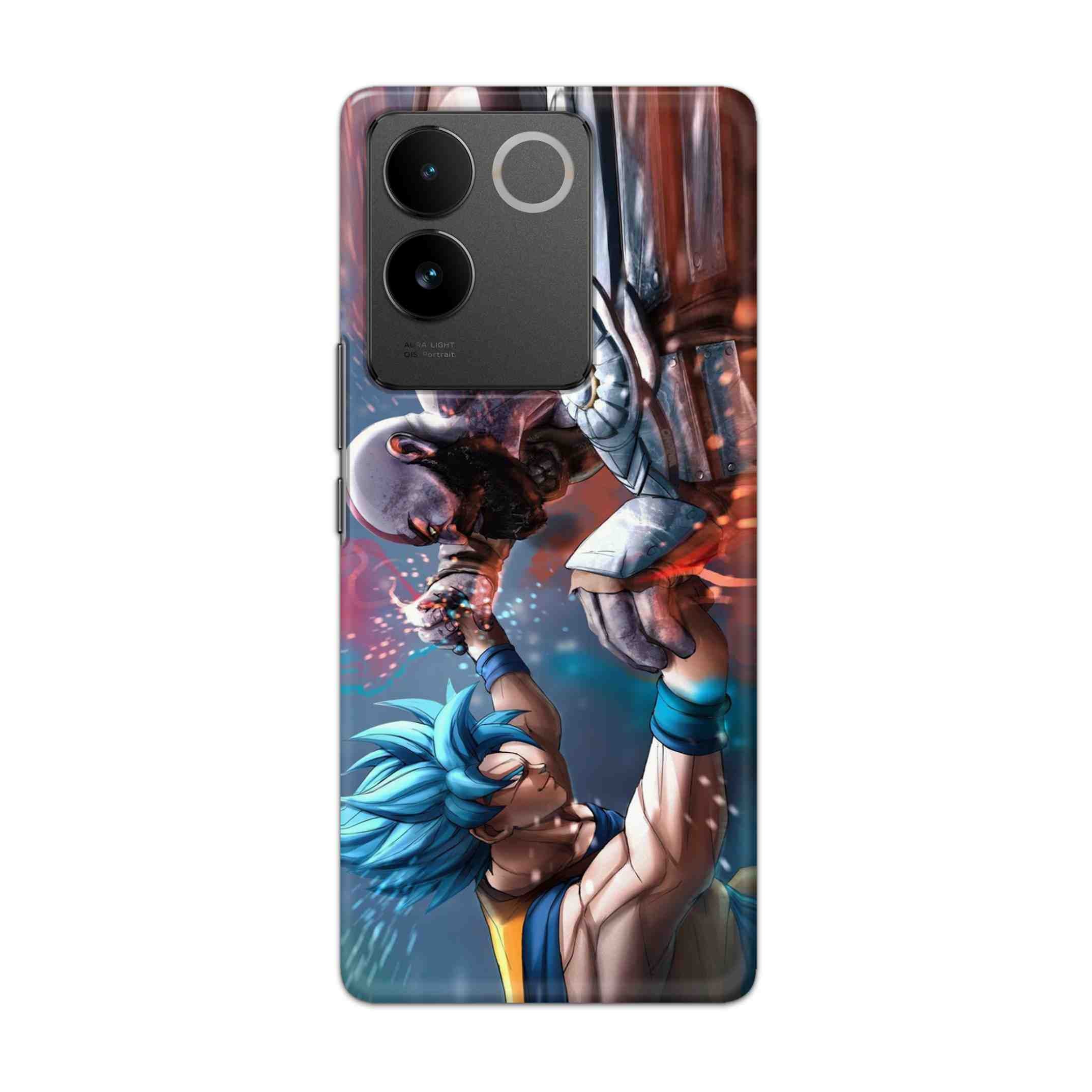 Buy Goku Vs Kratos Hard Back Mobile Phone Case/Cover For vivo T2 Pro 5G Online